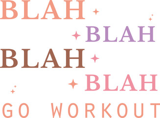 Workout Motivation Quotes Design Bundle
