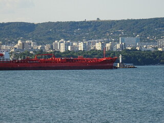 Nice view from Varna in Bulgaria 