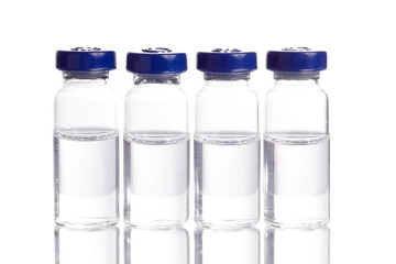 Medicine in vials, ready for vaccine injection , Cancer Treatment , Pain Treatment and can also be...