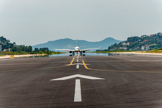 Corfu, Greece Airlines On Corfu International Airport