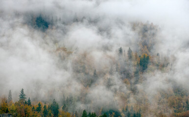 Autumn colours in Triglav National Park, Slovenja, Europe