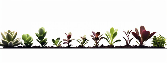 grass and flowers vector