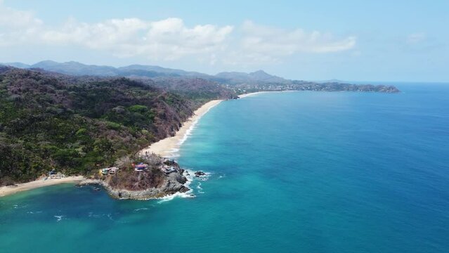 Riviera Nayarit, Mexico. San Pancho and Sayulita beaches. 