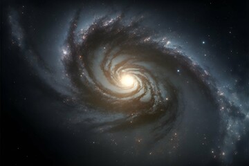 The Milky Way volumetric light 