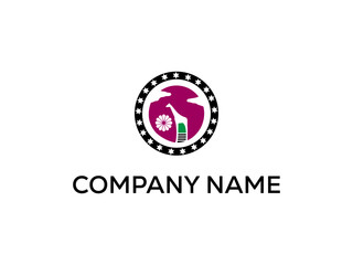 O letter modern  logo and branding animal logo design . Perfect logo for business related to industry. creative style logo design vector.