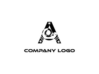 A letter modern  logo and branding animal logo design . Perfect logo for business related to industry. creative style logo design vector.