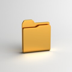 folder file document data object 3D illustration objects