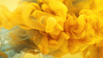 Liquid smoke backdrop yellow color spectrum HD, Background