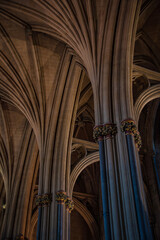 Fototapeta premium interior of the cathedral of saint
