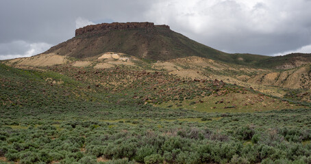 view from the top of the mountain