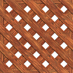 A fence made of boards seamless texture