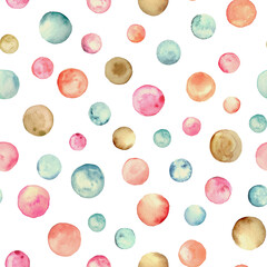 Abstract watercolor birthday party background