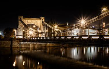 Night Photo Long Exposure Illuminated
