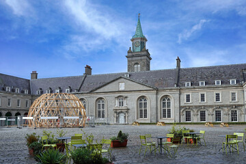Royal Hospital, Kilmainham, built in the 17th century, now used by the Irish Museum of Modern Art