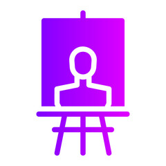 painting gradient icon