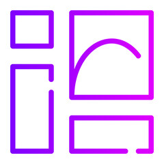 collection gradient icon