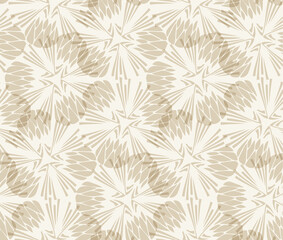 seamless pattern. Abstract stylish background with stylized detals