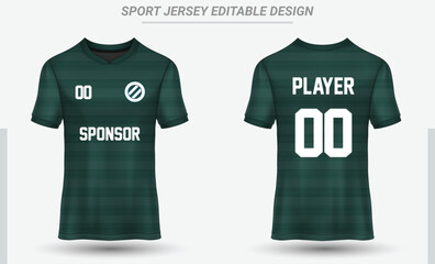 Soccer jersey sport t-shirt design illustration 