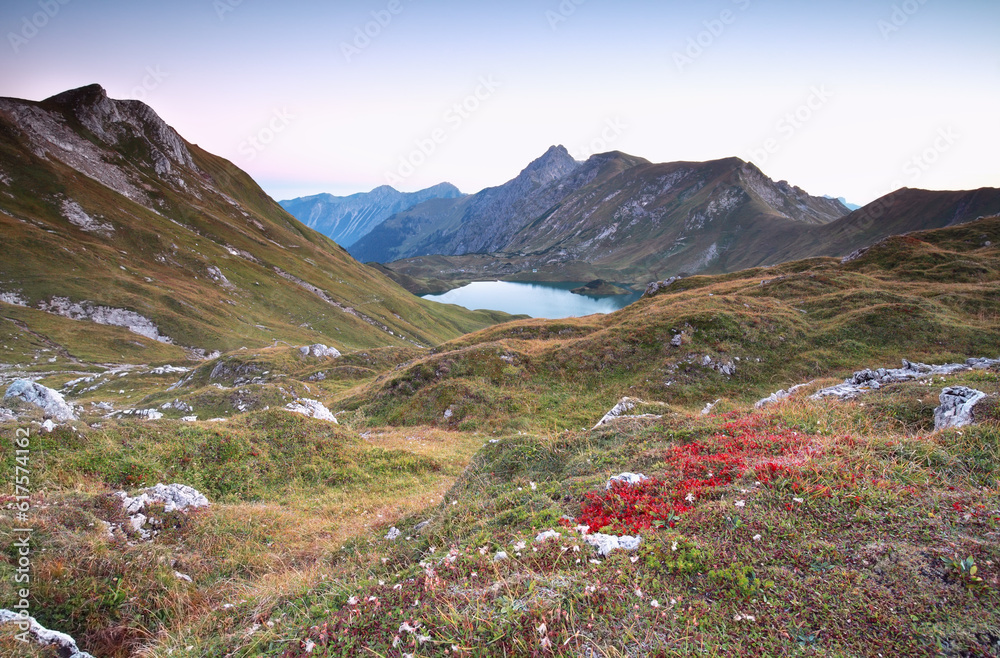 Canvas Prints autumn in alps by schrecksee, bavaria, germany