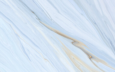 Obraz premium Marble rock texture blue ink pattern liquid swirl paint white dark that is Illustration background for do ceramic counter tile silver gray that is abstract waves skin wall luxurious art ideas concept.