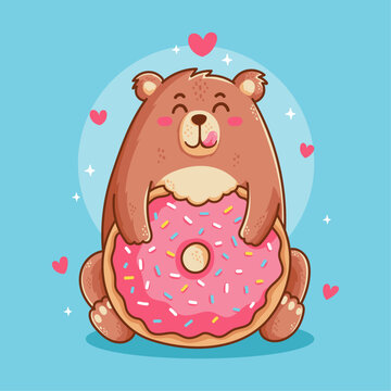 Donut bear