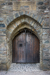 Scotland Castle door