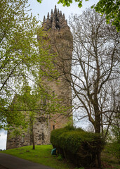 William Wallace monument on Stirling, Scotland