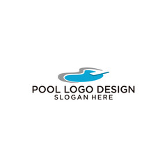 pool logo design