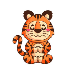 Yoga tiger