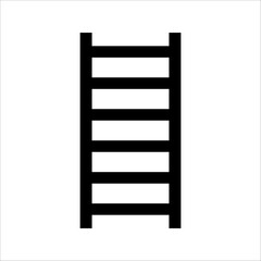 ladder icon vector design element logo template, on white background, eps 10.