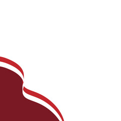 Indonesia Flag Corner