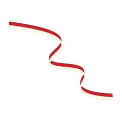 Indonesia Flag Ribbon