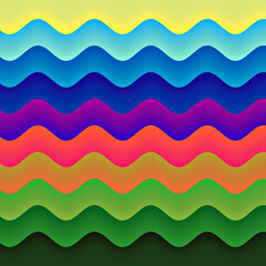 Dynamic Waveforms: A Photoshop Journey