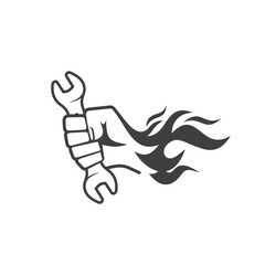 Obraz premium illustration of maintenance, engine maintenance, vector art.