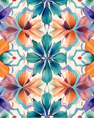 Floral pattern, Abstract floral texture background