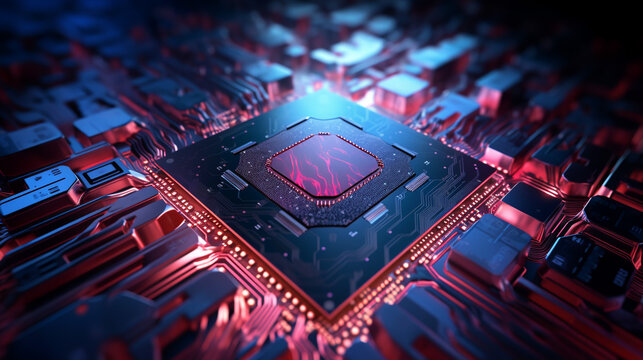 Illustration about a virus or hacker threatening the defense system.