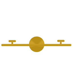 Wall lamp illustration