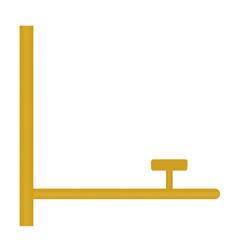 Wall lamp illustration