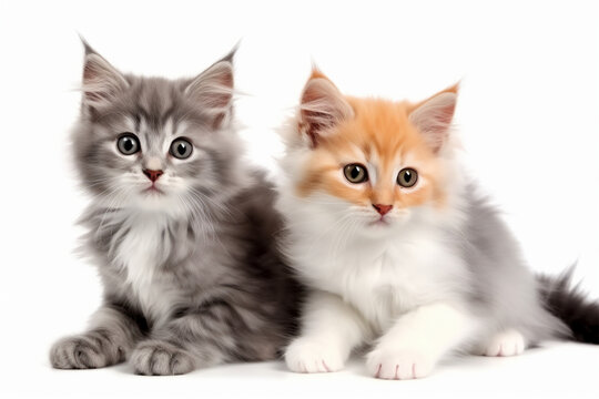 photo of a pair of cute kittens