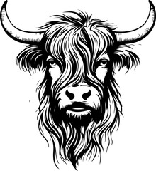 Highland Cow SVG, Highland Cow PNG, Highland Cow Print, Highland Cow Pattern, Highland Cow Shirt svg, Cow svg, Cow Prints svg, Cow Face svg