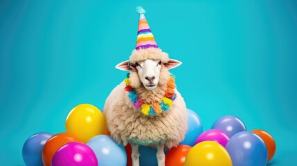 sheep and lamb birthday party