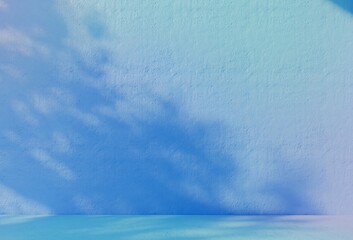 Abstract silhouette shadows, bright color backgrounds of natural leaves, tree branches falling on the walls. Transparent blurry shadow of tropical leaves, morning sunlight.