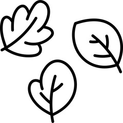 Obraz premium Leave Coloring Page