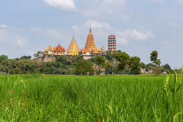 Wat Tham Suea in the province of Kanchanaburi, Thailand