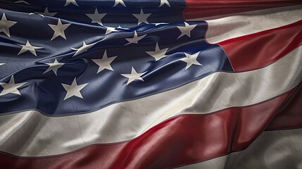 Fototapeta na wymiar USA Flag America patriotic Background Generative AI
