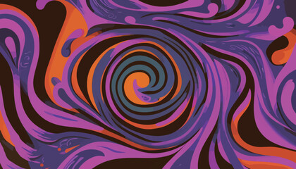 Attractive background with abstract swirls