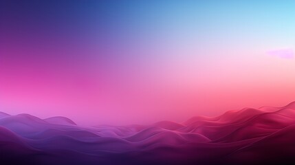 Fototapeta premium Whispers of Color: A Clean and Bright Abstract Banner in Blue, Purple, and Pink