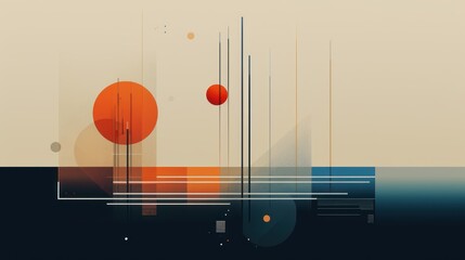 Code Symphony: Minimal graphic elements composing a harmonious AI-powered composition | generative ai