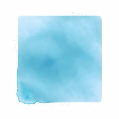 water color wash texture blue square shape material texture photo photorealistic flat flat lay scan 