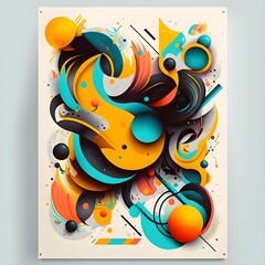 abstract poster design wallpaper 
